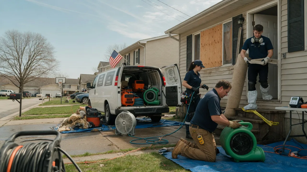 Water Damage Restoration in Vintondale, PA near me